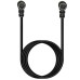 Dual 90 Degree Right Angle S-Video 7PIN (Separate Video) male to male cable Dual 90 Degree Right Angle S-Video 7PIN (Separate Video) male to male cable