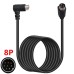 Dual 90 Degree Right Angle S-Video 8PIN (Separate Video) male to male cable Dual 90 Degree Right Angle S-Video 8PIN (Separate Video) male to male cable