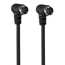 Dual 90 Degree Right Angle S-Video 9PIN (Separate Video) male to male cable Dual 90 Degree Right Angle S-Video 9PIN (Separate Video) male to male cable