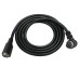 90 Degree Right Angle male to Straight Female 4PIN S-Video (Separate Video) Cable 90 Degree Right Angle male to Straight Female 4PIN S-Video (Separate Video) Cable