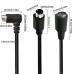 90 Degree Right Angle male to Straight Female 4PIN S-Video (Separate Video) Cable 90 Degree Right Angle male to Straight Female 4PIN S-Video (Separate Video) Cable