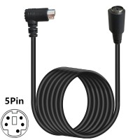 90 Degree Right Angle male to Straight Female 5PIN S-Video (Separate Video) Cable 90 Degree Right Angle male to Straight Female 5PIN S-Video (Separate Video) Cable