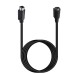 90 Degree Right Angle male to Straight Female 5PIN S-Video (Separate Video) Cable 90 Degree Right Angle male to Straight Female 5PIN S-Video (Separate Video) Cable