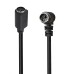 90 Degree Right Angle male to Straight Female 6PIN S-Video (Separate Video) Cable