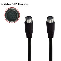 Mini DIN S-Video (Separate Video) 10PIN female to female cable Mini DIN S-Video (Separate Video) 10PIN female to female cable