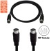 Mini DIN S-Video (Separate Video) 10PIN female to female cable Mini DIN S-Video (Separate Video) 10PIN female to female cable