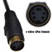 Mini DIN S-Video (Separate Video) 4PIN female to female cable Mini DIN S-Video (Separate Video) 4PIN female to female cable