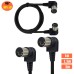 Right Angle 5 Pin DIN Male Plug to Right Angle 5 Pin DIN Male Signal Transmission Cable Right Angle 5 Pin DIN Male Plug to Right Angle 5 Pin DIN Male Signal Transmission Cable