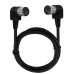 Right Angle 5 Pin DIN Male Plug to Right Angle 5 Pin DIN Male Signal Transmission Cable Right Angle 5 Pin DIN Male Plug to Right Angle 5 Pin DIN Male Signal Transmission Cable
