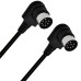 Right Angle 8 Pin DIN Male Plug to Right Angle 8 Pin DIN Male Signal Transmission Cable Right Angle 8 Pin DIN Male Plug to Right Angle 8 Pin DIN Male Signal Transmission Cable