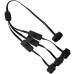 1 Male to 3 Female OBD2 OBDII Car Diagnostic Extension Cable with On/Off Switch 1 Male to 3 Female OBD2 OBDII Car Diagnostic Extension Cable with On/Off Switch