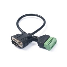 RS232 DB9 to 8-pin Terminal Screw Cable RS232 DB9 to 8-pin Terminal Screw Cable