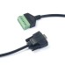 RS232 DB9 to 8-pin Terminal Screw Cable RS232 DB9 to 8-pin Terminal Screw Cable