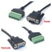 RS232 DB9 to 8-pin Terminal Screw Cable RS232 DB9 to 8-pin Terminal Screw Cable