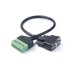 RS232 DB9 to 8-pin Terminal Screw Cable RS232 DB9 to 8-pin Terminal Screw Cable