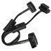 1 Male to 2 Female OBD2 OBDII Car Diagnostic Extension Cable with On/Off Switch 1 Male to 2 Female OBD2 OBDII Car Diagnostic Extension Cable with On/Off Switch