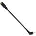 4 Pole TRRS 2.5mm 90 Degree Right Angle Audio Cable Male to 4 Pole TRRS 3.5mm Female Aux Stereo Audio Cable 4 Pole TRRS 2.5mm 90 Degree Right Angle Audio Cable Male to 4 Pole TRRS 3.5mm Female Aux Stereo Audio Cable