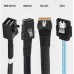SFF-8087 male to SFF-8087 male 6G Internal Mini SAS Cable SFF-8087 male to SFF-8087 male 6G Internal Mini SAS Cable