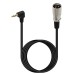 Right-Angle 3.5mm TRS to XLR Male Output Cable Right-Angle 3.5mm TRS to XLR Male Output Cable
