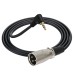 Right-Angle 3.5mm TRS to XLR Male Output Cable Right-Angle 3.5mm TRS to XLR Male Output Cable