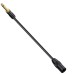 XLR Male to 1/4 Inch TS Mono Unbalanced Microphone Cable, 6.35mm to XLR Cable XLR Male to 1/4 Inch TS Mono Unbalanced Microphone Cable, 6.35mm to XLR Cable