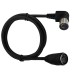 Right Angle Din 5 Pin Male to Female Splitter Cable | DIN 5Pin male to 5Pin Midi Cable Right Angle Din 5 Pin Male to Female Splitter Cable | DIN 5Pin male to 5Pin Midi Cable
