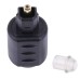 Mini Optical Audio Adapter 3.5mm Female Jack to Digital Toslink Male Plug for Amplifier Mini Optical Audio Adapter 3.5mm Female Jack to Digital Toslink Male Plug for Amplifier