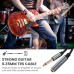 1/4" 6.35mm Mono TS male plug to female jack Audio Instrument cable for Guitar Audio Equipment