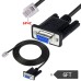 DB9 to RJ11 Cable | 6P4C to RS232 Serial Cable for APC AP7800 AP7900 DB9 to RJ11 Cable | 6P4C to RS232 Serial Cable for APC AP7800 AP7900