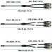 3.5mm 1/8" TRS Audio Stereo Jack to Dual XLR Female Microphone Splitter Cable 3.5mm 1/8" TRS Audio Stereo Jack to Dual XLR Female Microphone Splitter Cable