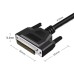 Straight Through D-Sub 44 Pin DB44 RS-232 Serial Extension Cable - Male to Male Cable Straight Through D-Sub 44 Pin DB44 RS-232 Serial Extension Cable - Male to Male Cable