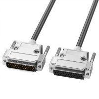 D-Sub 44 Pin DB44 Straight Through RS-232 Serial Extension Cable - Male to Female Cable D-Sub 44 Pin DB44 Straight Through RS-232 Serial Extension Cable - Male to Female Cable