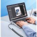 Coiled USB A to USB 3.0 Type-B Male Cable for Printers / Hard Drives / External Disk Enclosures Coiled USB A to USB 3.0 Type-B Male Cable for Printers / Hard Drives / External Disk Enclosures