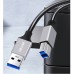 Coiled USB A to USB 3.0 Type-B Male Cable for Printers / Hard Drives / External Disk Enclosures Coiled USB A to USB 3.0 Type-B Male Cable for Printers / Hard Drives / External Disk Enclosures