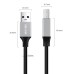 Coiled USB A to USB 3.0 Type-B Male Cable for Printers / Hard Drives / External Disk Enclosures Coiled USB A to USB 3.0 Type-B Male Cable for Printers / Hard Drives / External Disk Enclosures