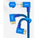 Nylon Braided Right Anlge USB 3.0 Micro B Extension Cable Nylon Braided Right Anlge USB 3.0 Micro B Extension Cable