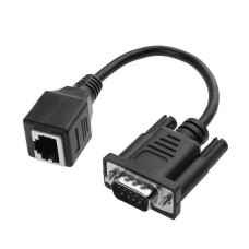 RJ45 to RS232 Adapter Cable | DB9 9-Pin Serial Port to RJ45 Female Cable RJ45 to RS232 Adapter Cable | DB9 9-Pin Serial Port to RJ45 Female Cable