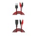 USB to Dual Copper Alligator Clips Test Leads Set | Crocodile Clips to USB for Electrical Circuit Testing USB to Dual Copper Alligator Clips Test Leads Set | Crocodile Clips to USB for Electrical Circuit Testing
