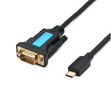 USB-C to RS232 Male, USB Serial Adapter, USB Type C to Male DB9 Male Serial Cable
