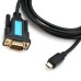 USB-C to RS232 Male, USB Serial Adapter, USB Type C to Male DB9 Male Serial Cable USB-C to RS232 Male, USB Serial Adapter, USB Type C to Male DB9 Male Serial Cable