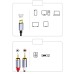 Nylon Braided USB-C to Dual RCA Stereo Audio Cable / Splitter Nylon Braided USB-C to Dual RCA Stereo Audio Cable / Splitter
