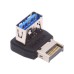 90 Degree Right Angle USB 3.1 Front Panel Header Male Type-E to USB 3.0 Type-A Female Motherboard Extension Data Adapter 90 Degree Right Angle USB 3.1 Front Panel Header Male Type-E to USB 3.0 Type-A Female Motherboard Extension Data Adapter