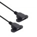 USB 2.0 Male to Dual Female Charging Extension Cable (Desk-top or under desk mounted) USB 2.0 Male to Dual Female Charging Extension Cable (Desk-top or under desk mounted)