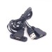 USB 2.0 Male to Dual Female Charging Extension Cable (Desk-top or under desk mounted) USB 2.0 Male to Dual Female Charging Extension Cable (Desk-top or under desk mounted)