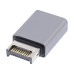 USB 3.1 Front Panel Header Male Type-E to USB-C Female Motherboard Extension Data Adapter USB 3.1 Front Panel Header Male Type-E to USB-C Female Motherboard Extension Data Adapter