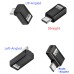 90 Degree USB C to USB C Male to Female (USB 5.0 Type C, 80Gbps, 240W, 16K) Adapter 90 Degree USB C to USB C Male to Female (USB 5.0 Type C, 80Gbps, 240W, 16K) Adapter