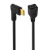 Super Short USB Type C Male to USB Mini Female Cable Super Short USB Type C Male to USB Mini Female Cable