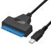 USB-C to SATA III Adapter Cable for 2.5" SSD/HDD USB-C to SATA III Adapter Cable for 2.5" SSD/HDD