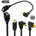 Right Angle USB 3.1 Type C Male to USB 2.0 Type A Female OTG Cable Adapter Right Angle USB 3.1 Type C Male to USB 2.0 Type A Female OTG Cable Adapter