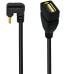 Right Angle USB 3.1 Type C Male to USB 2.0 Type A Female OTG Cable Adapter Right Angle USB 3.1 Type C Male to USB 2.0 Type A Female OTG Cable Adapter